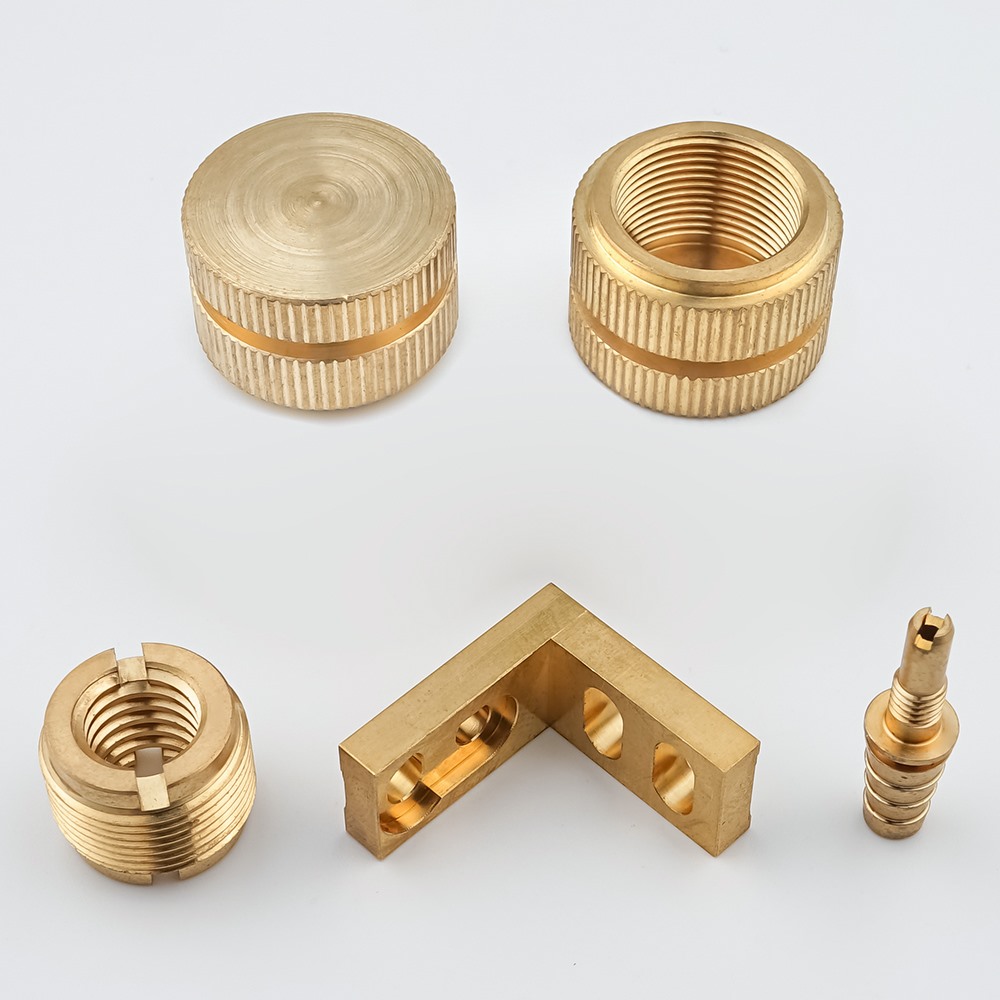 Machining Service Brass CNC Milling Machining Spare Parts CNC Precision Brass Turned Components, Custom Machining Parts