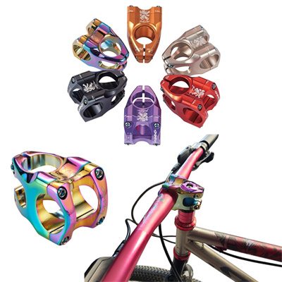 Anodized Aluminum Alloy Bike Parts MTB Stem Custom Bike Stem Mountain Bike Stem Short Handlebar Stem