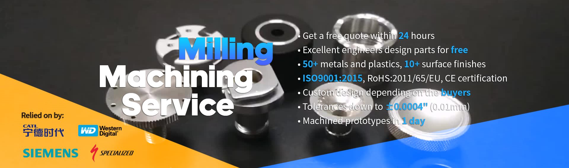milling machining parts