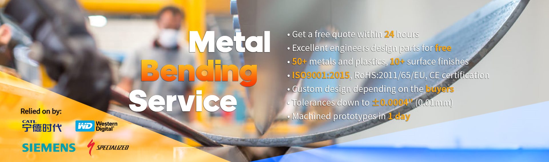 metal bending service
