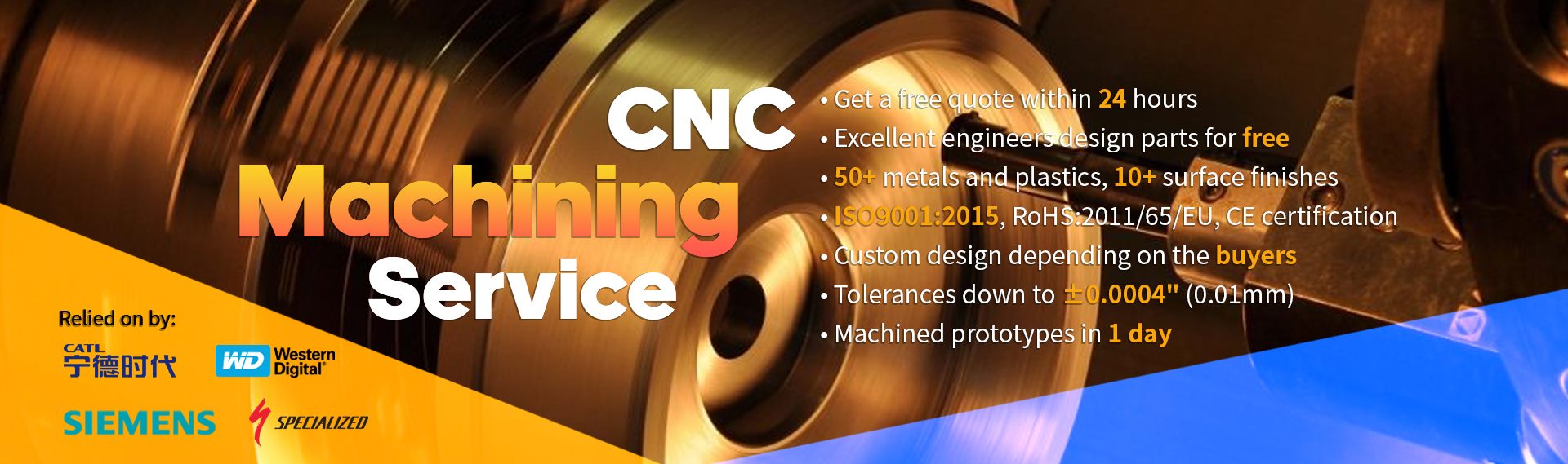 cnc machining service china