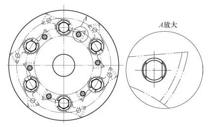 Workpiece clamping layout