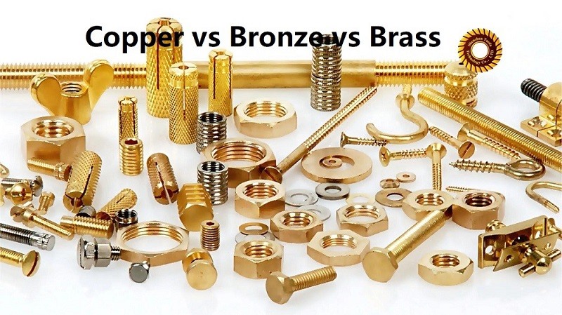 Copper vs Bronze vs Brass: What is the Difference Between