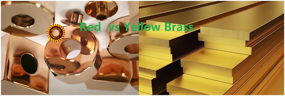 difference between red brass and yellow brass