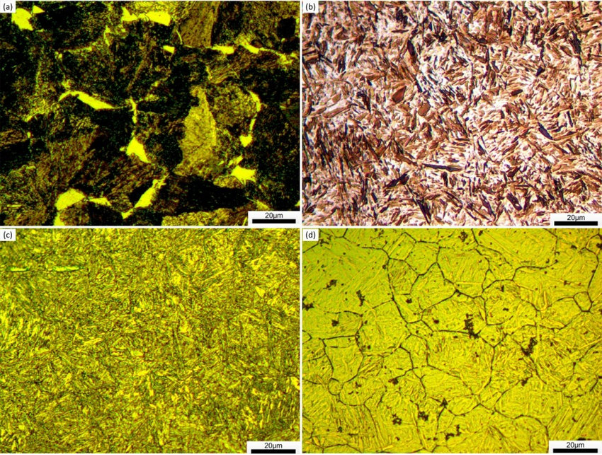 Microstructure of AISI 4140 steel