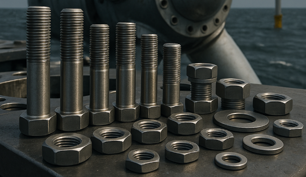 Titanium Fasteners for Offshore Turbines