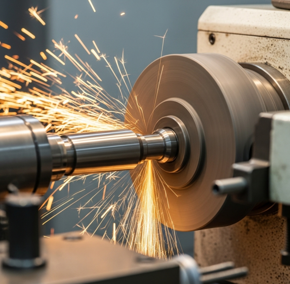 machining motor shaft