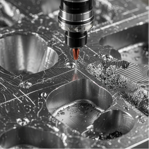 cnc machining rest cleanup