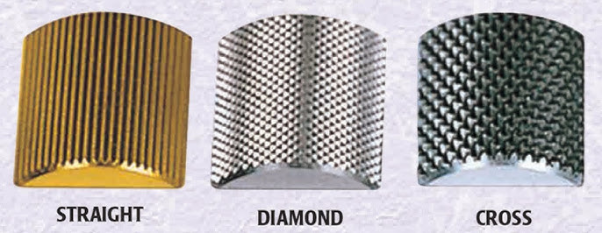 Main Knurling Pattern Types