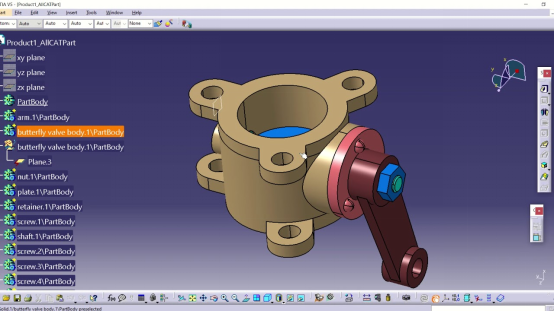 CATPart software examples
