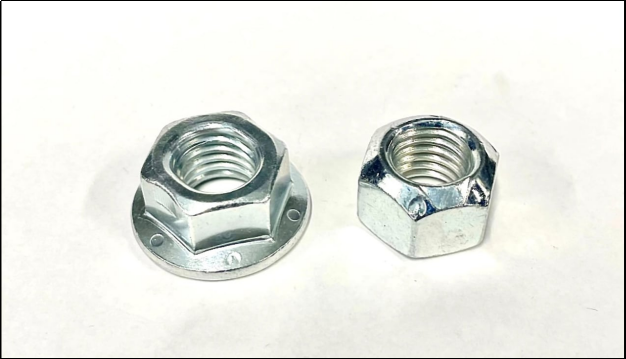 lock nut vs. hex nut