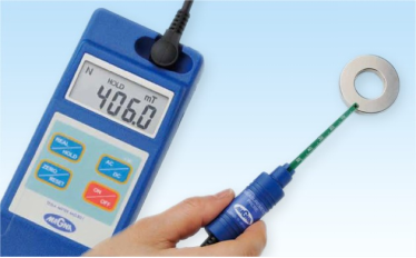 A digital Gauss meter
