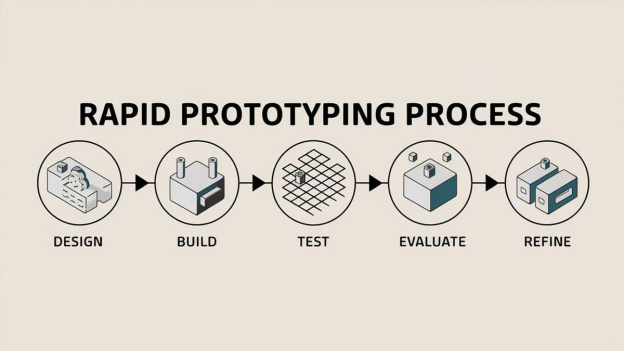 Steps in Rapid Prototyping Workflow