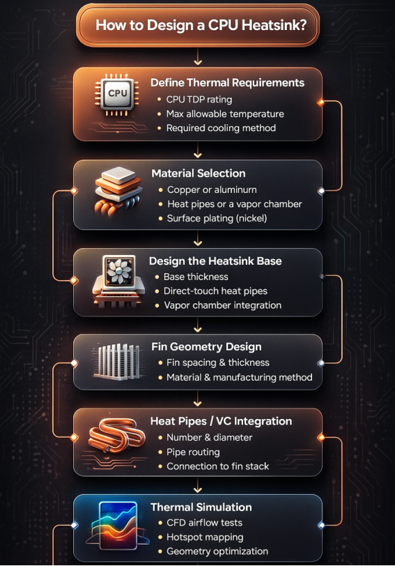 How to Design CPU Heatsink
