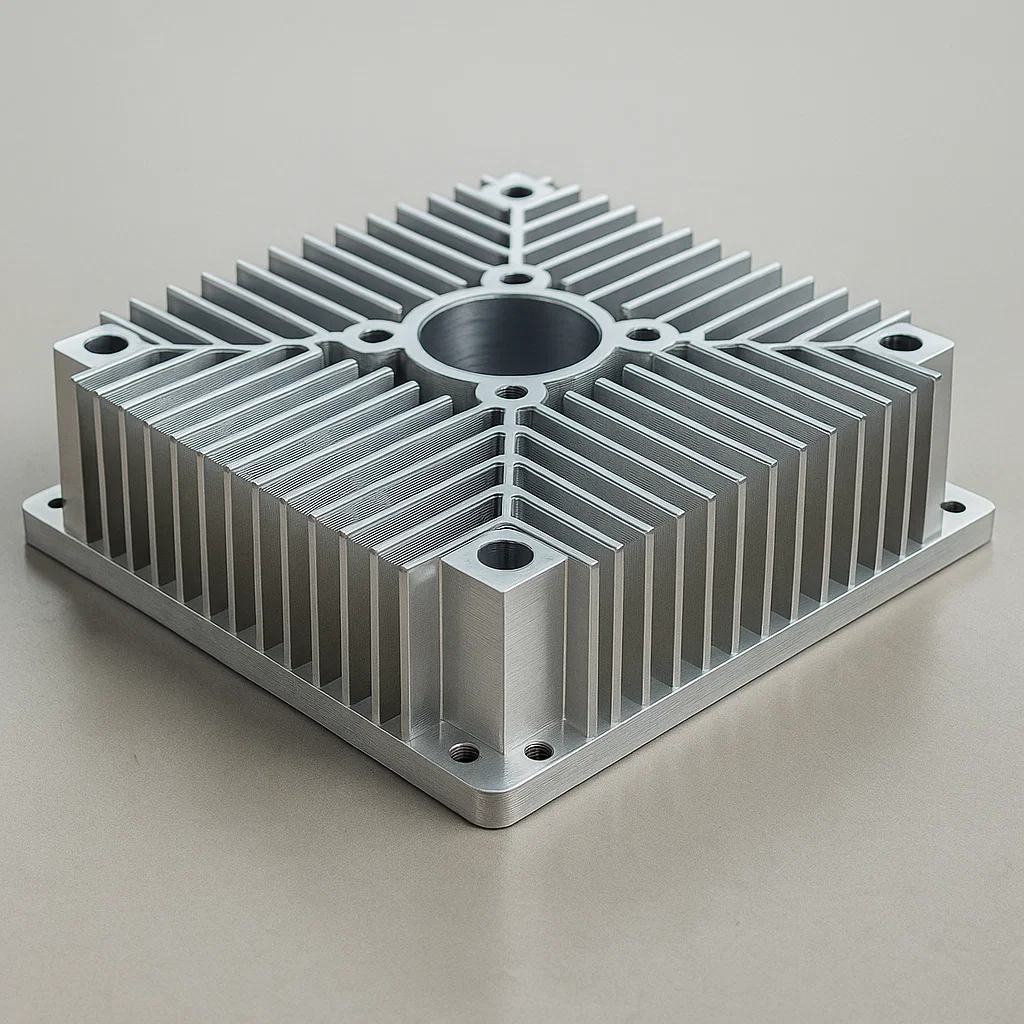 CPU Heatsink machining