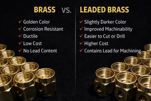 Leaded Brass vs Brass