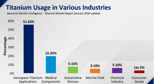titanium usage in various industries
