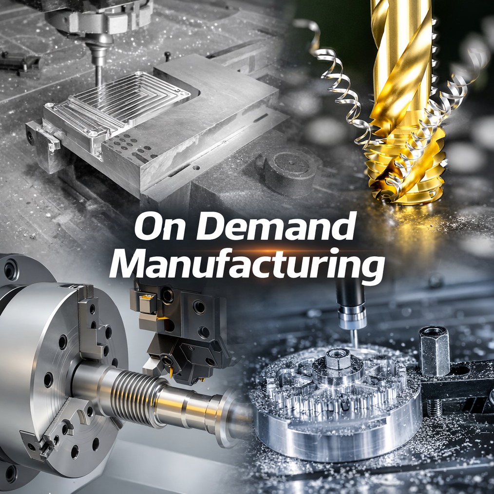 On Demand Manufacturing: On Demand Machining and Process
