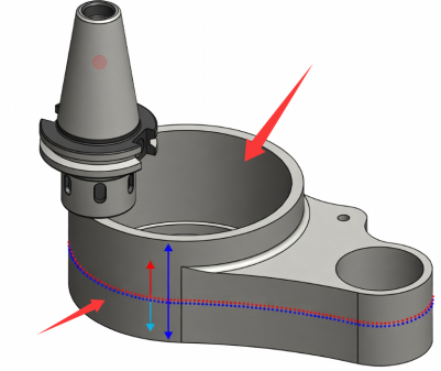 Milling M/C for machining Shapes