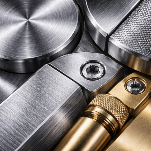 Brushed Finish on Parts metal