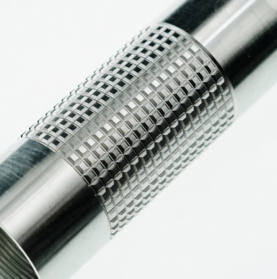  Square knurling parts