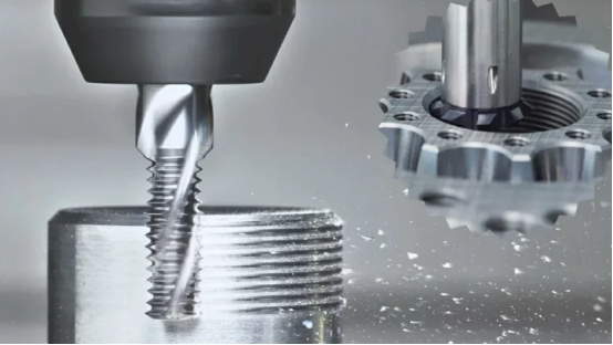 Turning threaded pins