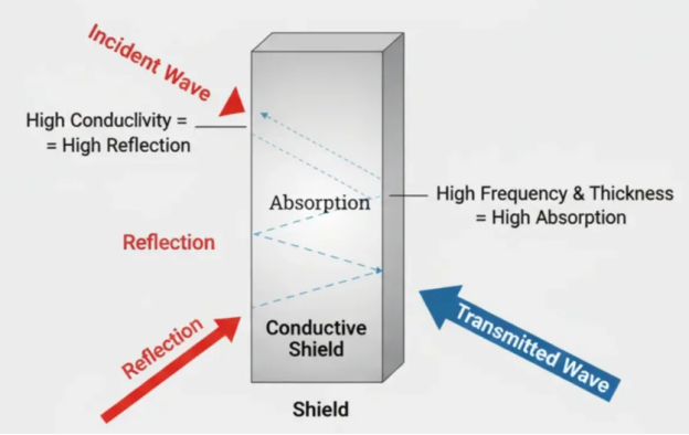 EMI shielding system