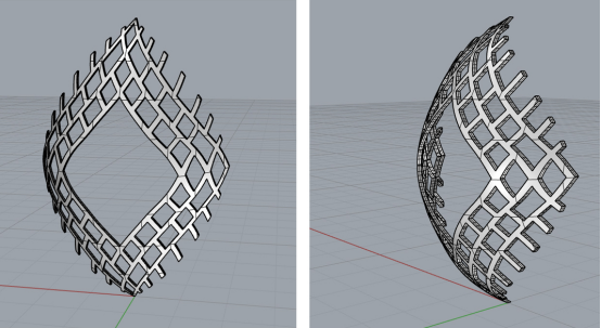 irregular curved surfaces of parts