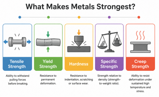 What Makes Metals Strongest