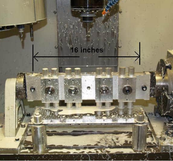 Horizontal 4 Axis CNC Mill
