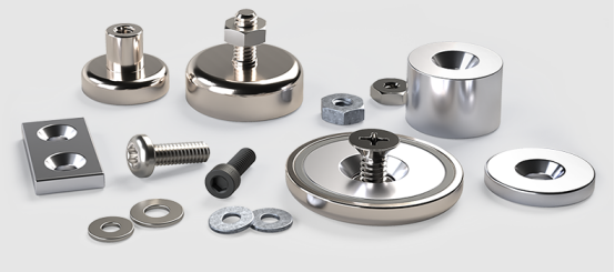 Embedded Mounting magnets