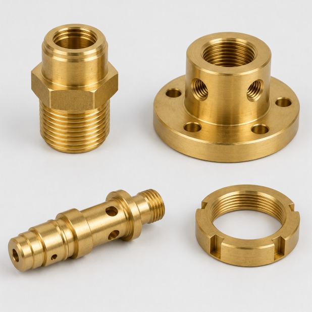 CW617N brass parts