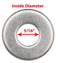 Washer Inside Diameter