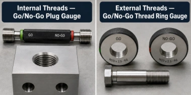 inspect thread quality of parts