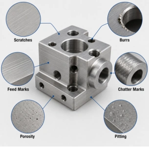 surface issues of parts