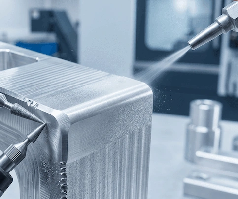 clean parts for Surface Finish