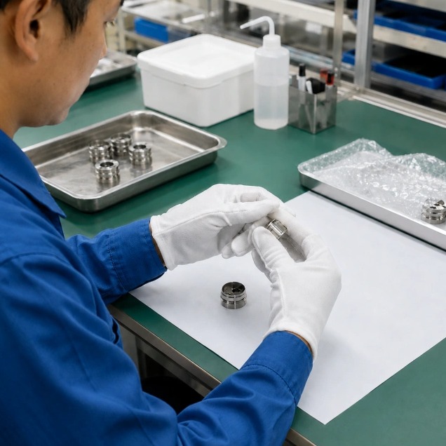 Nettoyage de pièces de précision CNC Tuofa