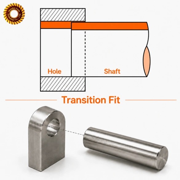 transition fit for part design