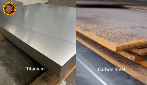 Titanium vs Carbon Steel rust