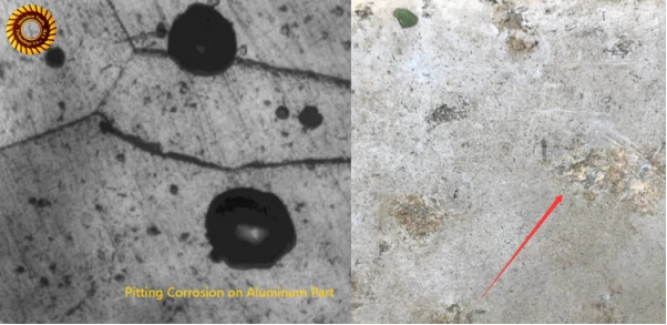 Titanium vs Aluminum pitting corrosion