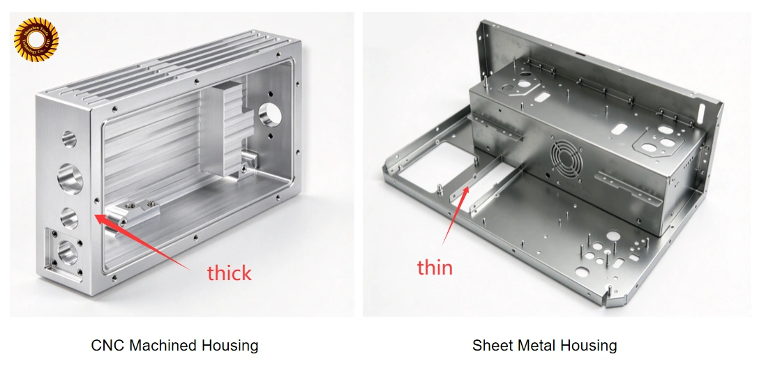 Machined Housings vs Sheet Metal Housings