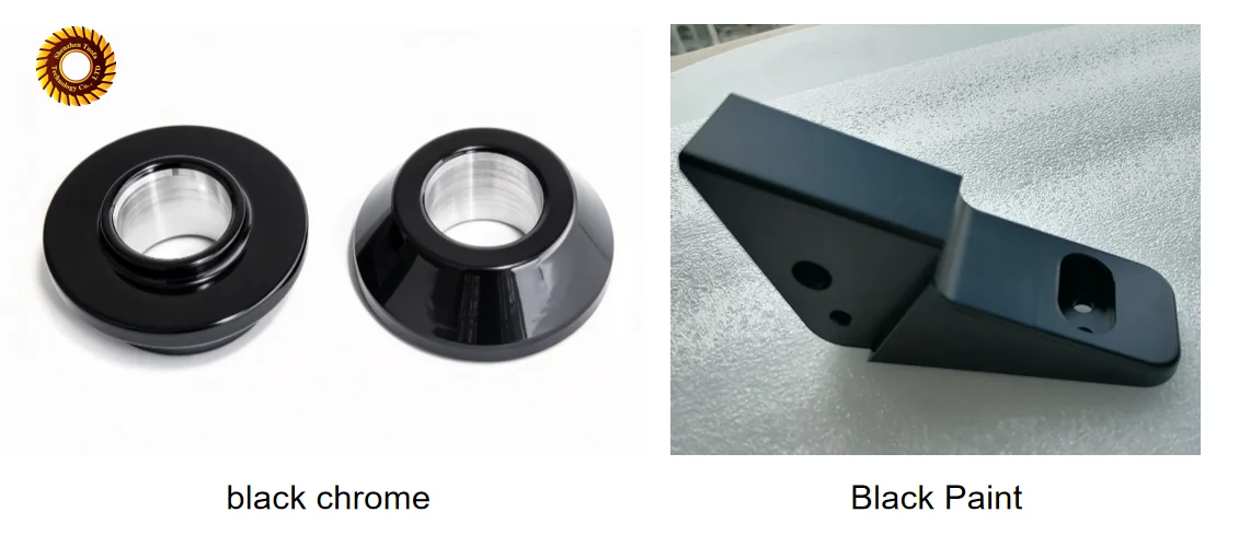 Black Chrome vs Black Paint