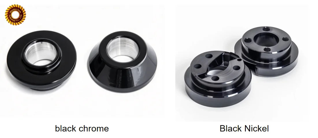 Black Chrome vs Black Nickel