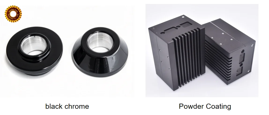 Black Chrome vs Powder Coating