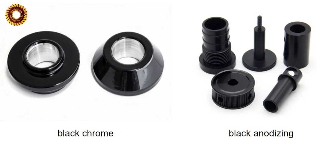 Black Chrome vs Black Anodizing