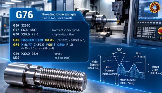 What Is the G76 Threading Cycle