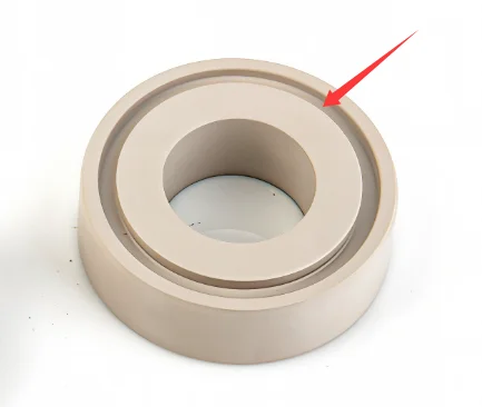 Grooves on nylon part