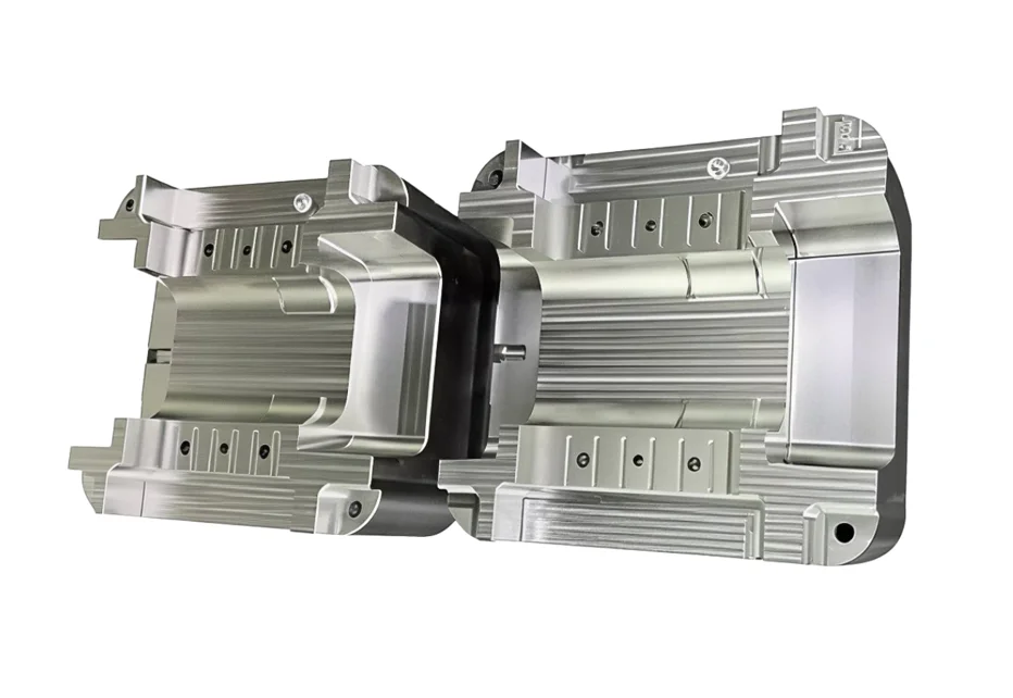 CNC machined aluminum rapid injection mold